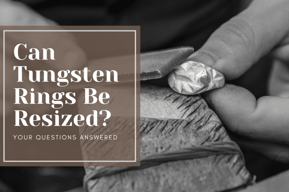 can tungsten rings be resized